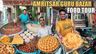Peshawri Katlama, Palak Walle Bhathure cholley Aur Besan Ka Laddu | Amritsar Street Food |Punjab