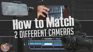 How to Match Footage from 📱iPhone to 📽Pro Camera | Color Grading  | Premiere Pro & Vegas Prp