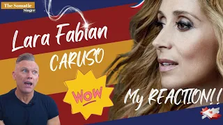 Lara Fabian CARUSO - The BEST vocal yet?? TheSomaticSinger REACTS!!