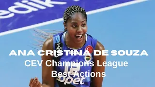 Ana Cristina de Souza CEV Champions League Best Actions