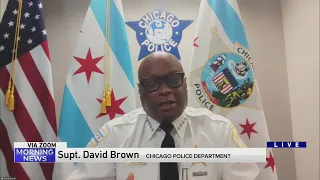 Chicago top cop addresses gun violence, recent carjackings