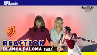 🇪🇸 Spain | Blanca Paloma - Eaea - First Reaction - Eurovision 2023