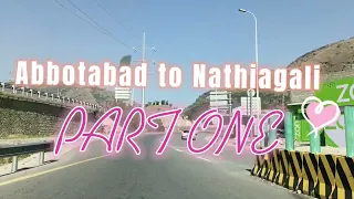 Abbotabad Nathia gali Travel | The Most Scenic Road of Pakistan | Murree Road.