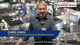 Chris Lynch Pops in to Visit the March Canterbury Home Show 2024
