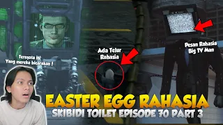 BAHAS SEMUA EASTER EGG, DETAIL KECIL DAN PESAN RAHASIA TV MAN PADA EPISODE 70 PART 3 SKIBIDI TOILET!