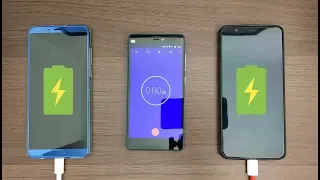 Honor View 10 vs OnePlus 5T: Battery Charge Test