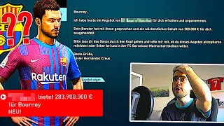 FIFA 22 : OMG MEIN LIEBLINGS VEREIN BIETET 300 MIO FÜR MICH !!! 💘😱 Spielerkarriere #18