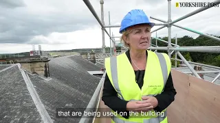 Wentworth Woodhouse roof renovation. 20th June 2019