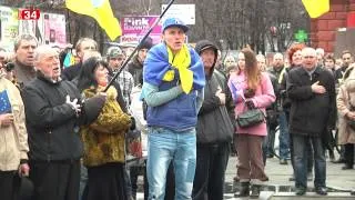 Восток Украины митингует