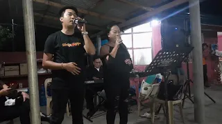 'THE PRAYER' COVER BY RYAN AND VILMA.. SID DULLON ON KEYBOARDS..