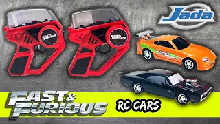 Unboxing the Jada Fast and the Furious RC Cars - Brian's Toyota Supra and Dom's Dodge Charger