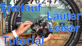 Freilauf Laut oder Leiser machen  MTB Tutorial // Max Reinhardt