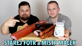 Žádná umělotina, samé maso! Lovečák a Ostravská klobása podle ČSN. Mistr Málek.