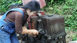 💡The Genius Girl Restored A Tractor Produced In 1980, The New Machine Has Amazing Power! | Linguoer