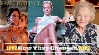 😎Basic Instinct (1992 Vs 2022) Cast⭐ Then and Now 2022 Edition| How they changed| Before and After|