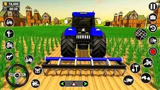 Real Tractor Driving Simulator | Harvester Tractor Farming Simulator 2023 - Android Gameplay