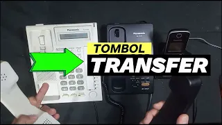 Cara Transfer di Telepon Panasonic KX-T7730, Telepon Standar dan Telepon Wireless Panasonic