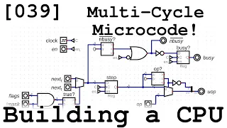 [039] Multi-Cycle Microcode! - Building a CPU From Scratch