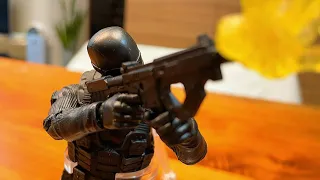 【 A short stop motion 】 snake eyes gun test