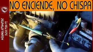 Diagnostico de auto que no arranca y no tiene chispa (bobina)