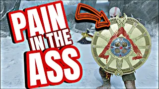 Spartan shield is a pain in the bum | God of War Ragnarök