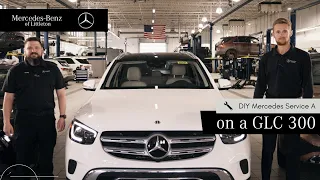 DIY Service A on GLC 300 - Same engine as C-class, and GLA Mercedes-Benz
