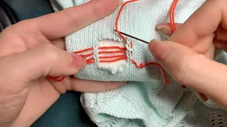 How to Fix a Sweater Hole Caused by 5 or More Broken Yarns