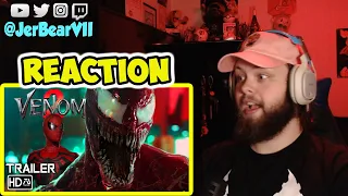 VENOM 2 LET THERE BE CARNAGE - Fan Made Trailer ( REACTION )