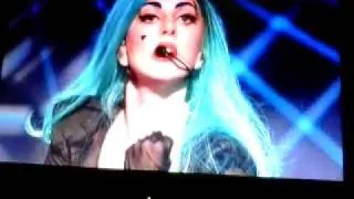 Lady Gaga - The Edge Of Glory-Judas - Live on the French X-Factor