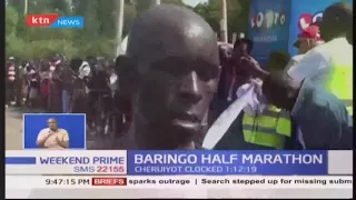 Lucy Cheruiyot and Isaac Kipkoech emerge Baringo Half Marathon winners