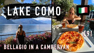 LAKE COMO in a Campervan - Exploring Bellagio Italy