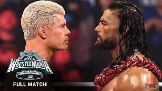 Roman Reigns vs. Cody Rhodes: WrestleMania XL Sunday - First Blood Match