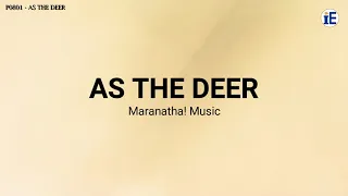 As The Deer by Maranatha! Music - Lyrics Video