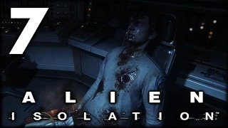 Let´s play Alien: Isolation #007 [Deutsch] [Full-HD] [Facecam] - Kontakt! O_O