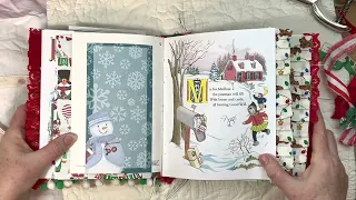 ABC Christmas Little Golden Book Junk Journal