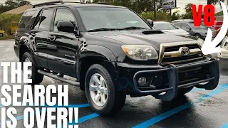 WE BOUGHT IT! The CLEANEST V8 4Runner I've Ever Seen!!!