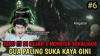 DIKEJAR ALIGATOR RAKSASA & MANUSIA RAKSASA - Resident Evil 2 - Part 6