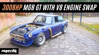 300bhp Custom MGB GT with Jaguar Engine Swap