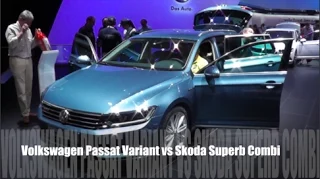 Volkswagen Passat Variant 2015 vs Skoda Superb Combi 2015