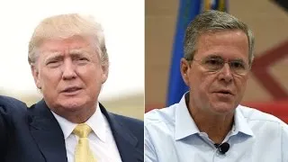 Political pundits spar over coverage of Bush, Trump