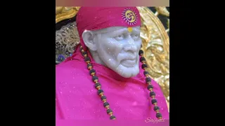 Today's Shej Aarti Darshan 🙏🏻🌺 Sai Tere Naam 🙏🏻🌸#saibaba#shirdi#saijyoti