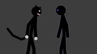 Cartoon Cat vs Enderman