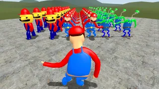 What if I Become Super Mario 3D Sanic Clones Memes in Garry's Mod!