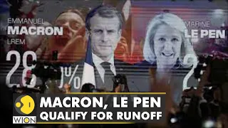 French Presidential Elections: Macron, Le Pen emerge as top two competitors in round one of voting