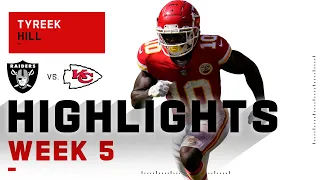 Tyreek Hill Highlights vs. Raiders | NFL 2020