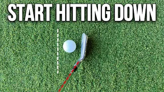 Start Hitting Down Correctly on the Ball