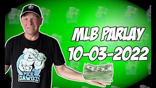 Free MLB Parlay For Today 10/3/22 MLB Pick & Prediction Baseball Betting Tips
