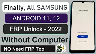 FRP Unlock 2022 - ALL SAMSUNG Galaxy Android 11/12 FRP Google Account Bypass Without PC - Method 4