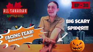 🕷️🐍 Why Do We Fear Snakes?  What's It Like to Face My Own Fear of Spiders?  Happy Halloween!!!