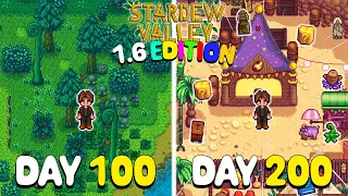 I Played 200 Days of Stardew Valley 1.6